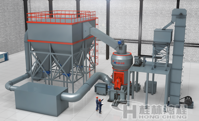 礦渣立磨生產線配置圖 礦渣立磨生產線配置圖