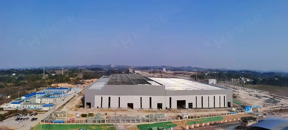 桂林鴻程智造產業園廠房即將投入使用 寶山工業園建設中 桂林鴻程智造產業園廠房即將投入使用 寶山工業園建設中